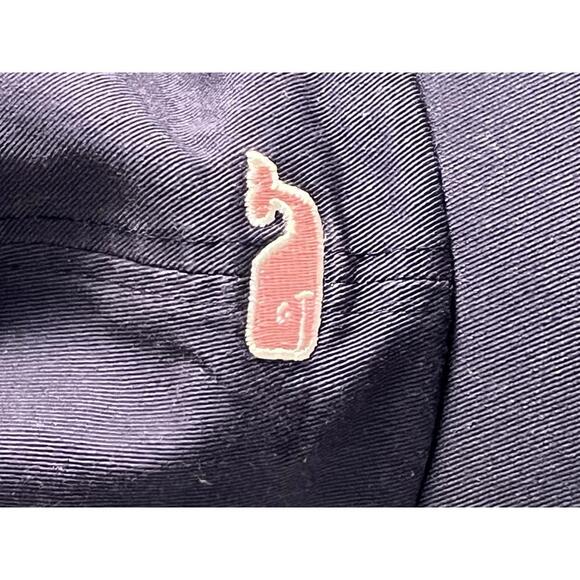Vineyard Vines Navy Blue Whale Logo Baseball Cap - Picture 2 of 5